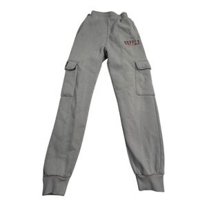 Supply Demand Gray Cargo Jogger‎ Pants Kids Medium Age 10 12 Sweatpants